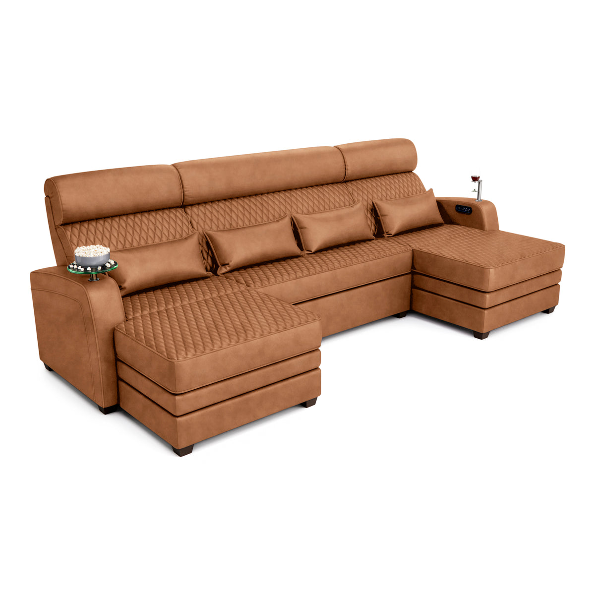 Haven Lounge Media Room Sofa Chaises