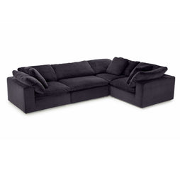 Heavenly Media Room L-Shaped Sectional Sofa