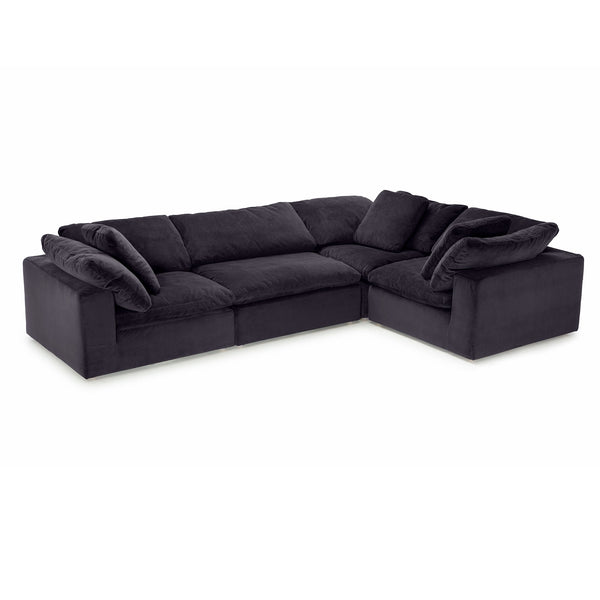 Heavenly Media Room L-Shaped Sectional Sofa