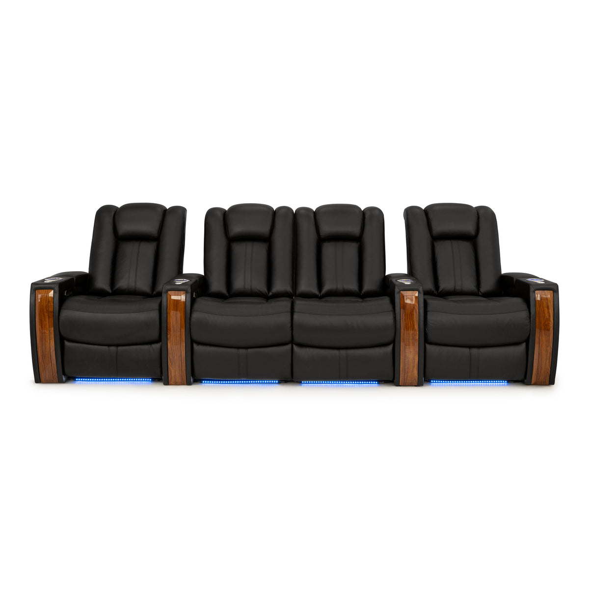 Monaco Italian Leather Home Theater Seating
