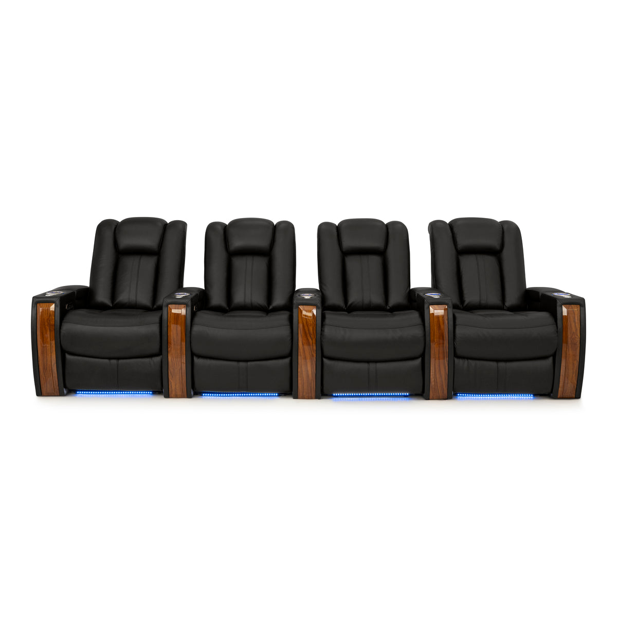 Monaco Italian Leather Home Theater Seating