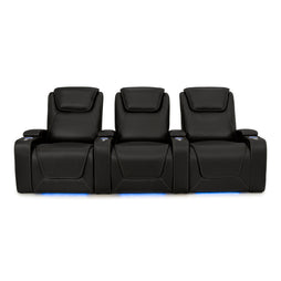 Pantheon Italian Leather Big & Tall Home Theater Seating