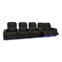 Pantheon Italian Leather Big & Tall Home Theater Seating