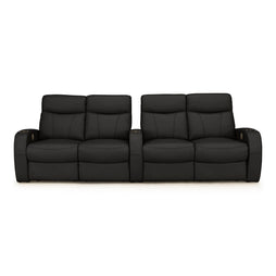 Rialto Italian Leather Home Theater Seating