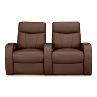 Rialto Italian Leather Home Theater Seating