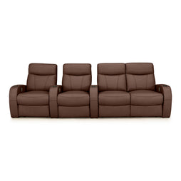 Rialto Italian Leather Home Theater Seating