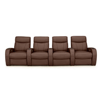 Rialto Italian Leather Home Theater Seating