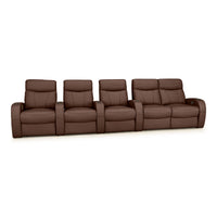 Rialto Italian Leather Home Theater Seating