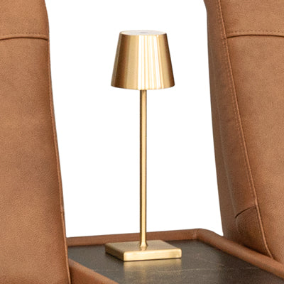 Wireless Charging Gold Table Lamp