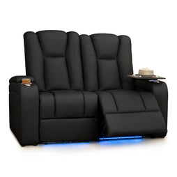 Serenity Italian Leather Home Theater Seating