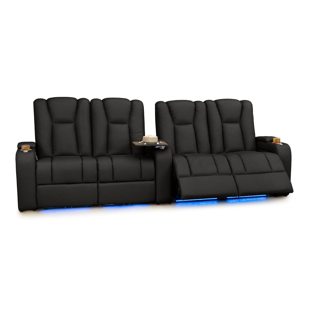 Serenity Italian Leather Home Theater Seating