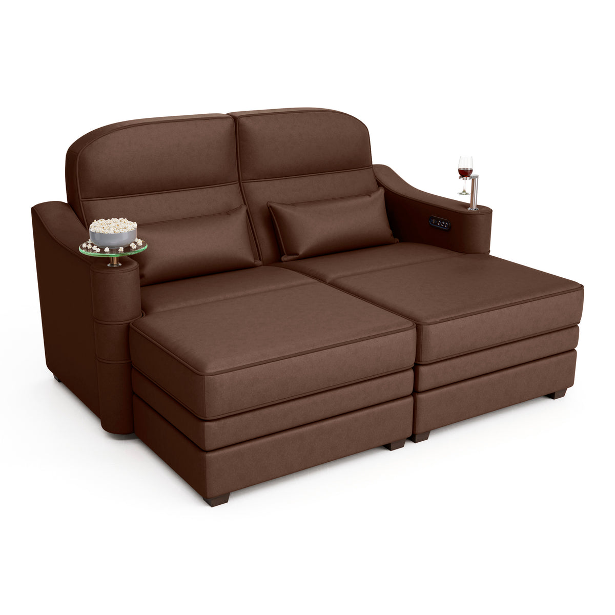 Symphony Chaise Lounge Home Theater Sofa