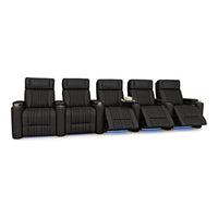 Valore Zero Gravity Home Theater Seating with Heat & Massage