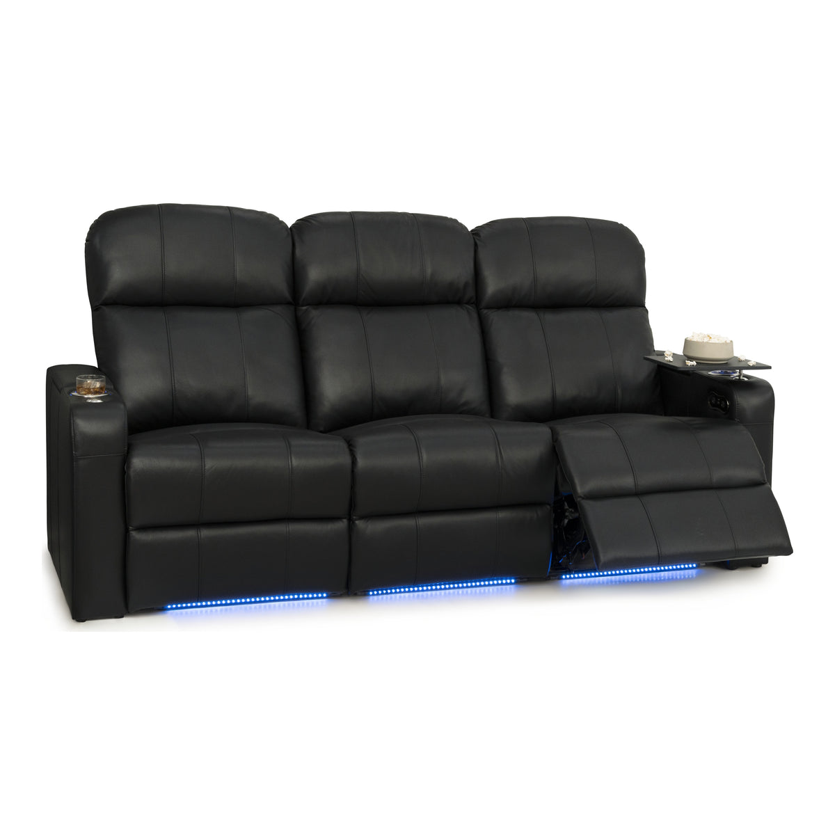 Venetian Italian Leather Home Theater Seating