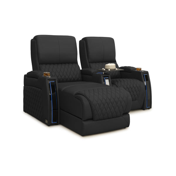 Apex Chaise CoolZeroᵀᴹ Italian Leather Home Theater Seating