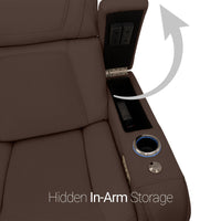 Endeavour HeatZeroᵀᴹ Italian Leather Home Theater Sofa