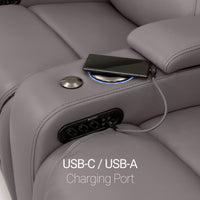 Equinox CoolZeroᵀᴹ Italian Leather Home Theater Seating