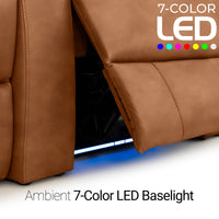 Kodiak CoolZeroᵀᴹ Italian Leather Home Theater Seating