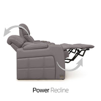 Kodiak CoolZeroᵀᴹ Italian Leather Home Theater Seating