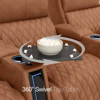 Apex CoolZeroᵀᴹ Italian Leather Home Theater Seats