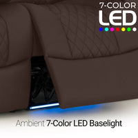 Anthem LT HeatZeroᵀᴹ Italian Leather Home Theater Sofa & Loveseat