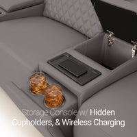 Diamante FX Flip-Up Headrest Home Theater Seats