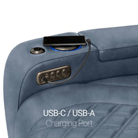 Armada LT HeatZeroᵀᴹ Italian Leather Home Theater Sofa & Loveseat