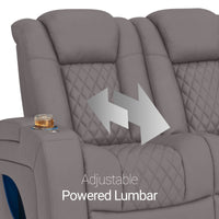 Anthem LT HeatZeroᵀᴹ Italian Leather Home Theater Sofa & Loveseat