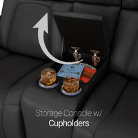 Endeavour HeatZeroᵀᴹ Italian Leather Home Theater Sofa & Loveseat