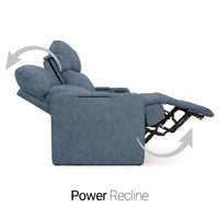 Seatcraft Octavius Big & Tall Home Theater Sofa & Loveseat