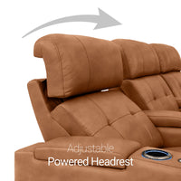 Kodiak Chaise CoolZeroᵀᴹ Italian Leather Home Theater Seating
