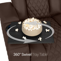 Seatcraft Euphoria Heat & Massage Sofa & Loveseat, Italian Leather, Powered Headrest, Powered Lumbar, Power Recline
