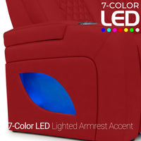 Anthem LT HeatZeroᵀᴹ Italian Leather Home Theater Sofa & Loveseat