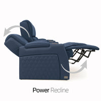 Apex Chaise CoolZeroᵀᴹ Italian Leather Home Theater Seating