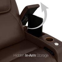 Seatcraft Colosseum Big & Tall Home Theater Sofa