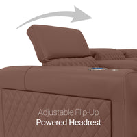 Diamante FX Flip-Up Headrest Home Theater Seating