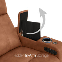 Monterey CoolZeroᵀᴹ Italian Leather BACKROW Theater Seating®