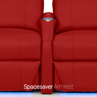 Sienna Italian Leather Spacesaver Home Theater Seating