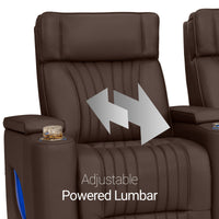 Valore Zero Gravity Home Theater Seating with Heat & Massage