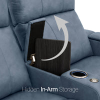 Monterey CoolZeroᵀᴹ Italian Leather Home Theater Seating