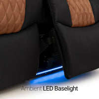 Anthem LT HeatZeroᵀᴹ Italian Leather Home Theater Sofa & Loveseat