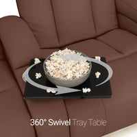 Grenada Italian Leather FRONTROW Theater Seating® Home Theater Seating