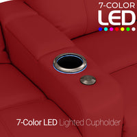 Monterey CoolZeroᵀᴹ Italian Leather BACKROW Theater Seating®