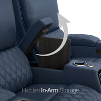 Apex Chaise CoolZeroᵀᴹ Italian Leather Home Theater Seating