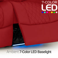 Anthem LT HeatZeroᵀᴹ Italian Leather Home Theater Sofa & Loveseat