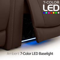 Caliente Zero Gravity Home Theater Seating with Heat & Massage