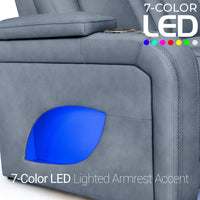 Endeavour HeatZeroᵀᴹ Italian Leather Home Theater Sofa & Loveseat