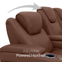 Equinox Chaise CoolZeroᵀᴹ Italian Leather Home Theater Seating