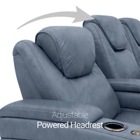 Equinox Chaise CoolZeroᵀᴹ Italian Leather Home Theater Seating