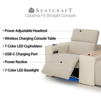 Catalina FX Console Table Home Theater Seats